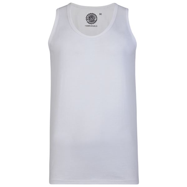 Big size White Tank Top
